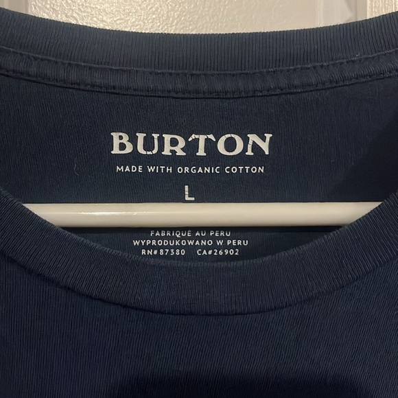 Burton T-Shirt Size L - Picture 4 of 6